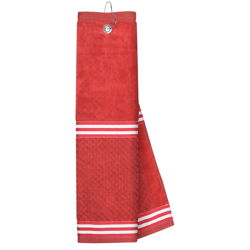 Red Towel with Ribbon