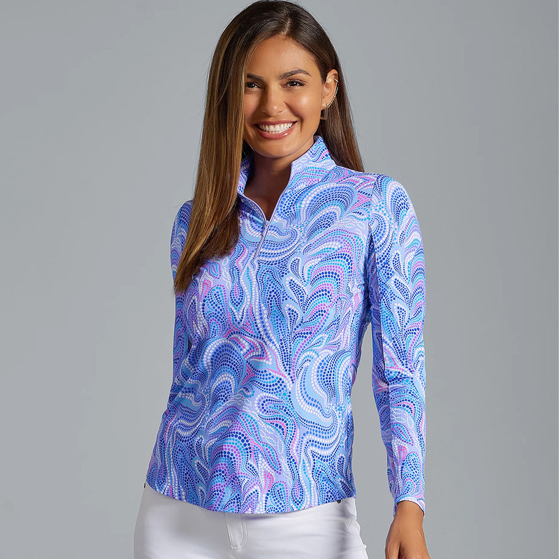 IBKUL Rebecca Long Sleeve Mock