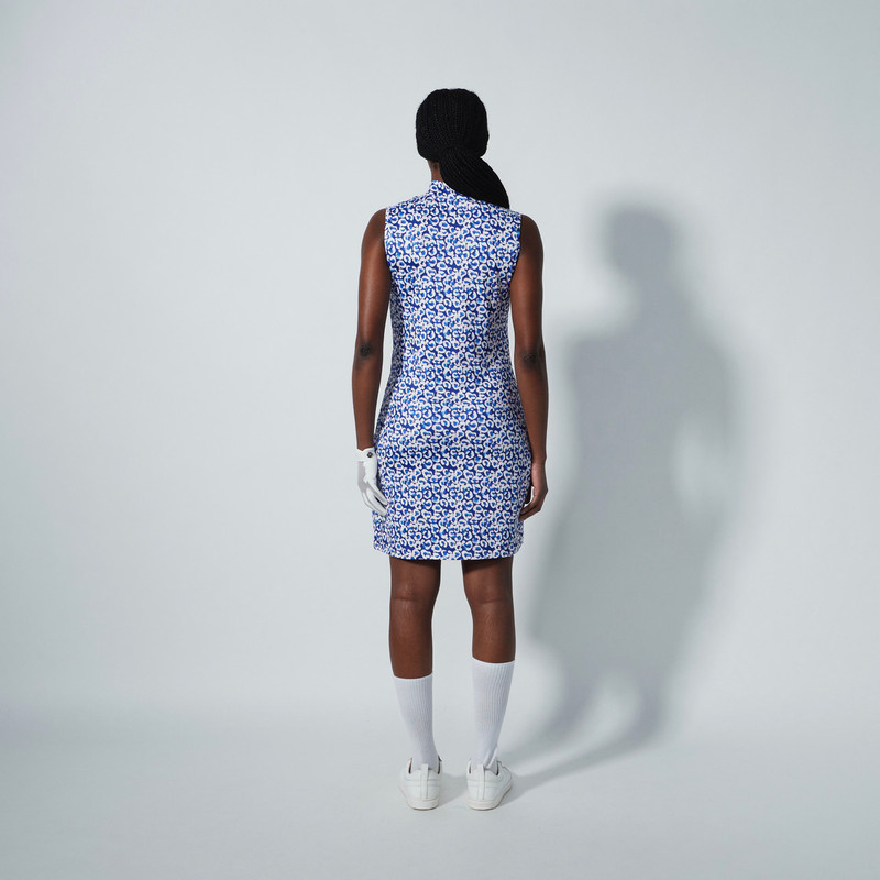 Daily Sports Carira Power Blue Sleeveless Dress