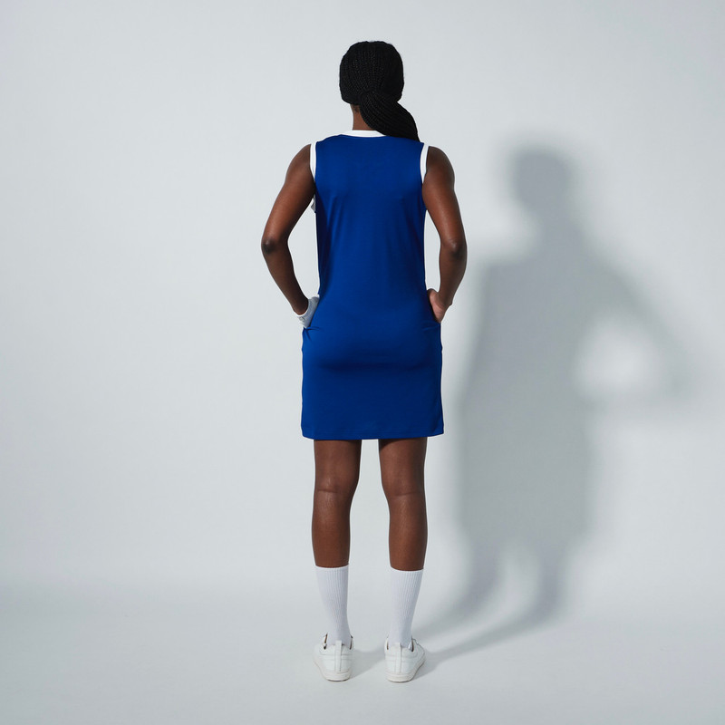 Daily Sports Massy Power Blue Sleeveless Dress