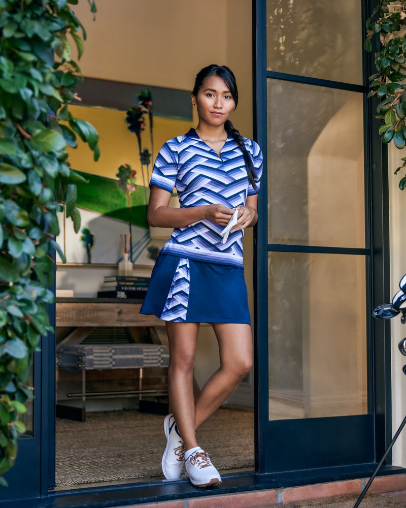 Callaway Chevron Gradient Golf Polo