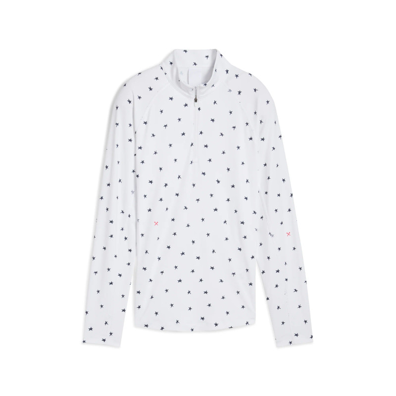 Puma Volition Dancing Stars Long Sleeve UV Mock