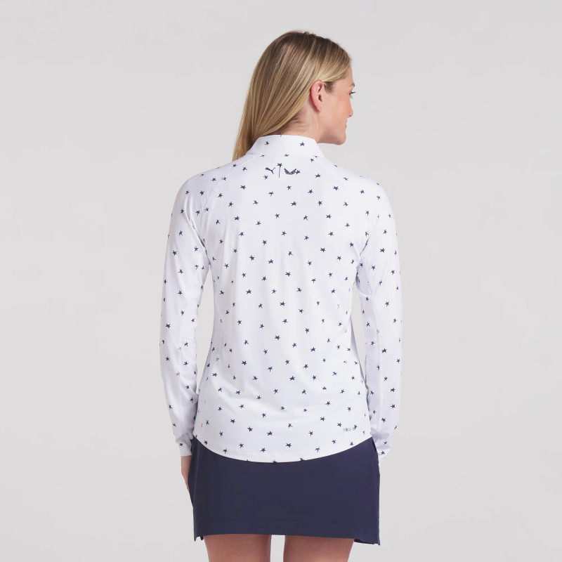 Puma Volition Dancing Stars Long Sleeve UV Mock