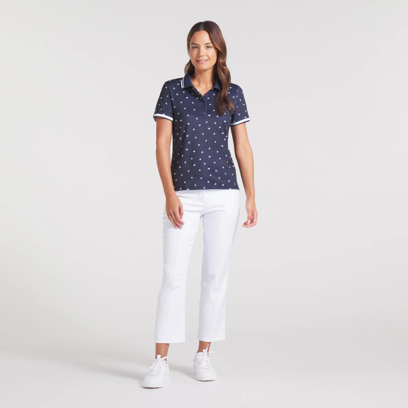 Puma Volition Dancing Stars Short Sleeve Golf Polo