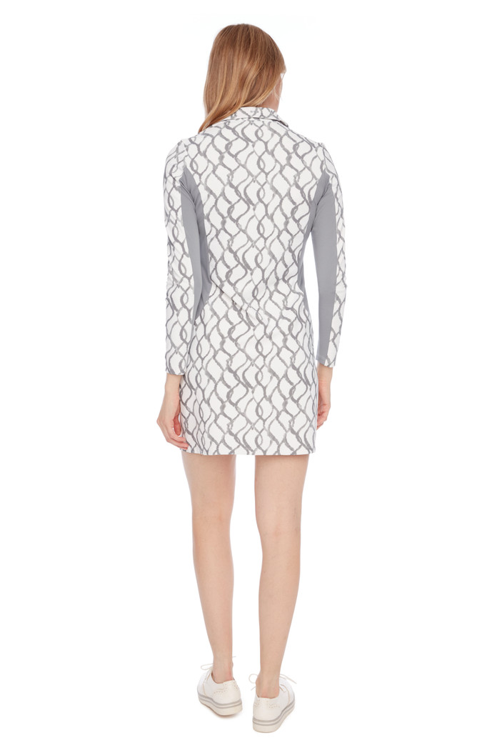 Swing Control Infinity Airspun Ribbed Long Sleeve Dress