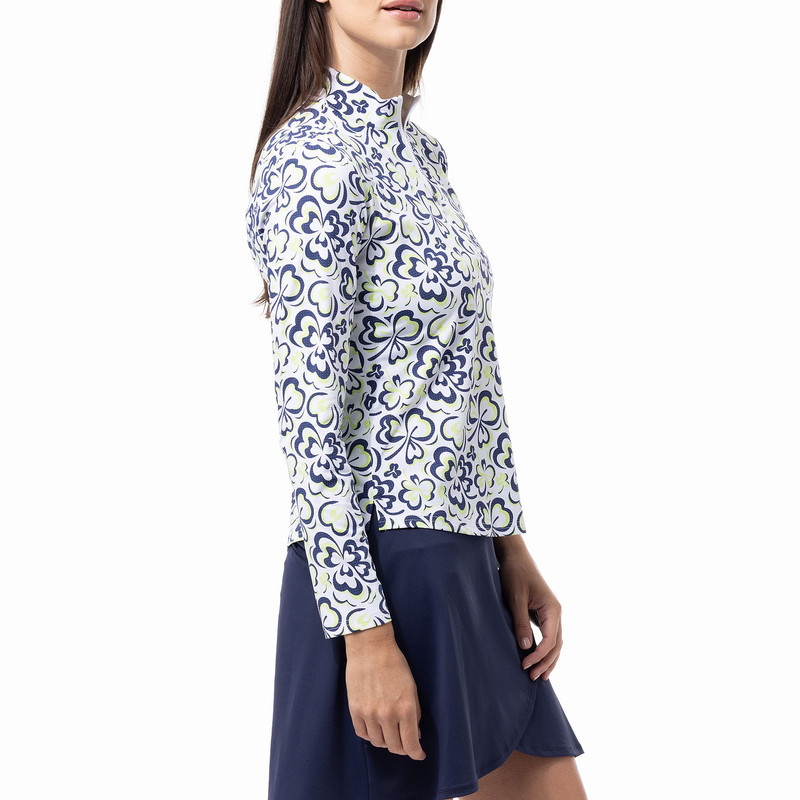 SanSoleil SolAirCool Shammy Long Sleeve Mock