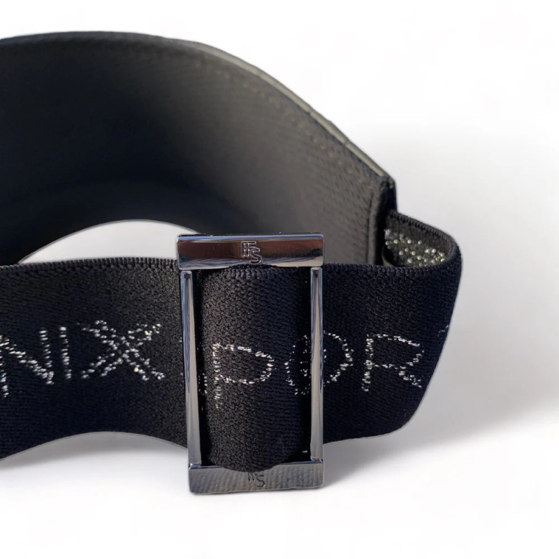 FENIX Leather Visor - Black/Gunmetal