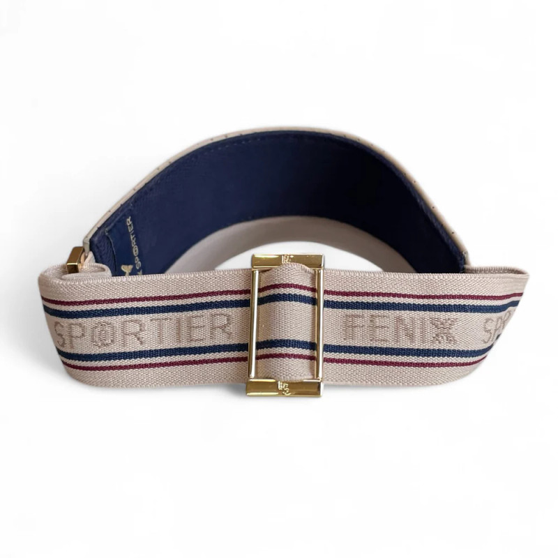 FENIX Leather Visor - Khaki/Gold
