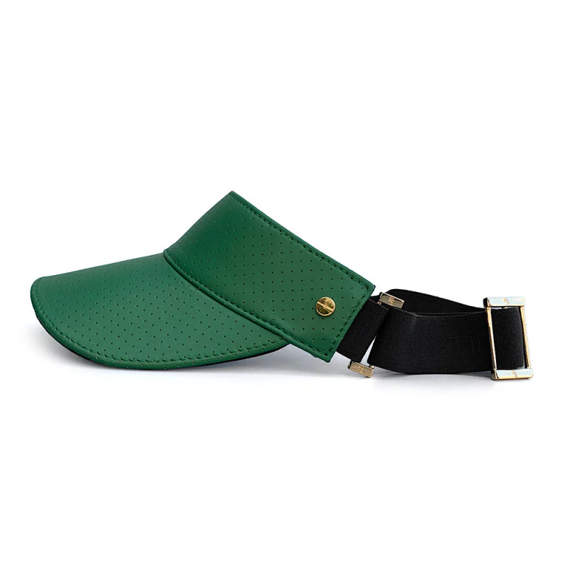 FENIX Leather Visor - Green/Navy/Gold