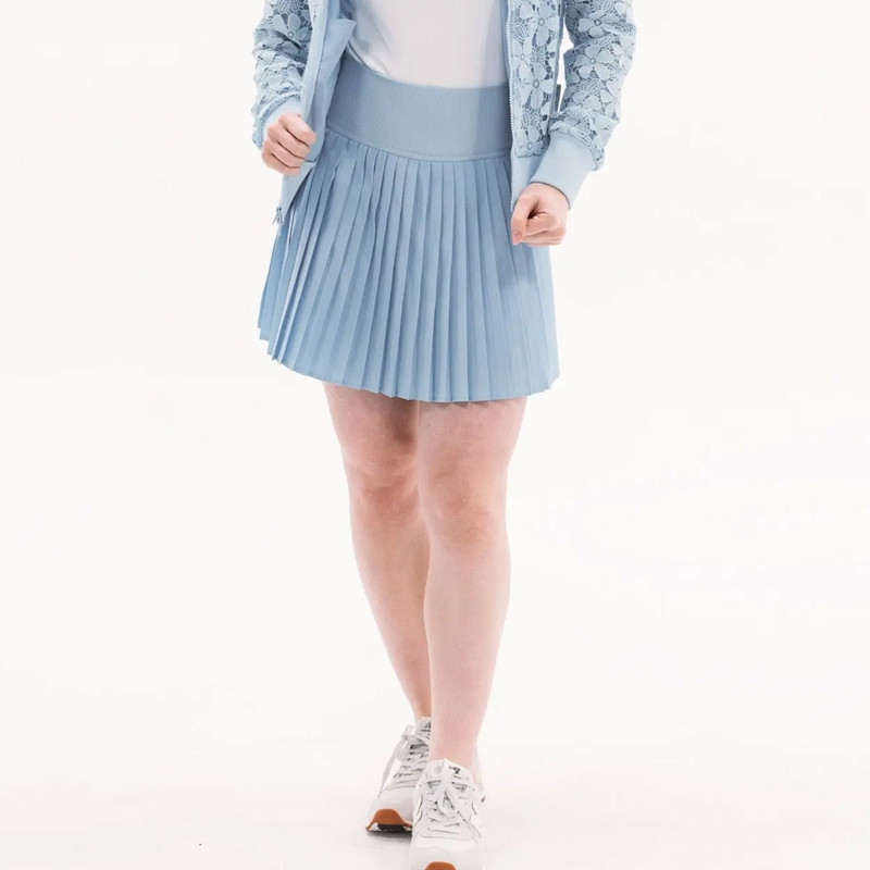 Foray Golf Placid Blue 15" Performance Pleat Skort