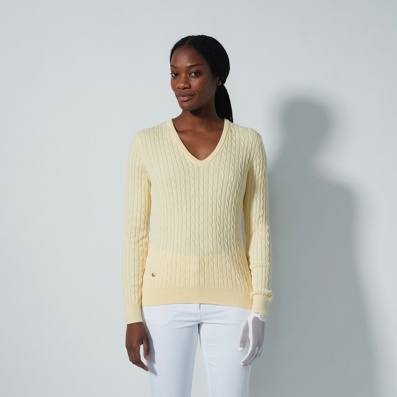 Daily Sports Madelene Cable Knit Sweater [S25]