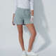 Daily Sports Diane Khaki/White Check 4" Short