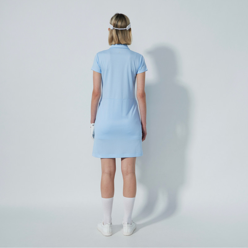 Daily Sports Peoria Light Blue Cap Sleeve Golf Dress