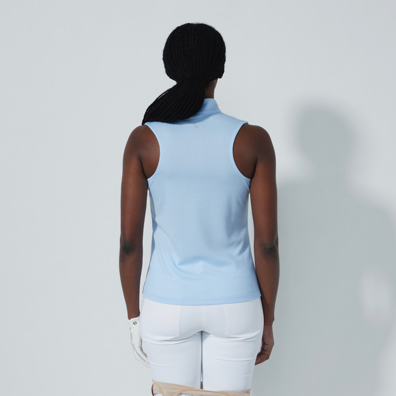Daily Sports Light Blue Racerback Peoria Mock