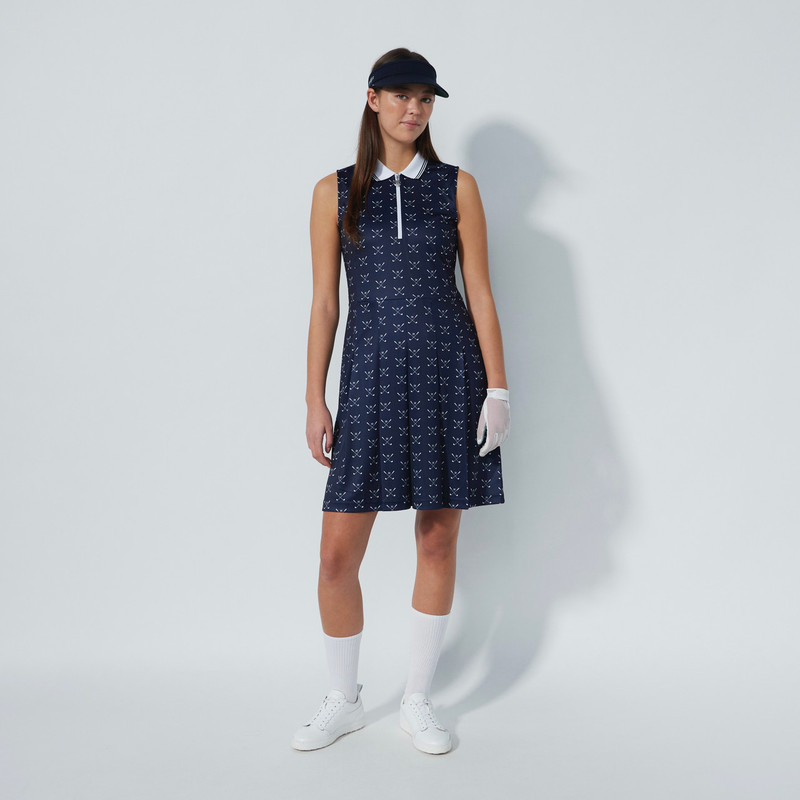 Daily Sports Clubs Navy Sleeveless Golf Dress