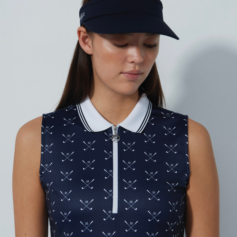Daily Sports Clubs Navy Sleeveless Golf Dress