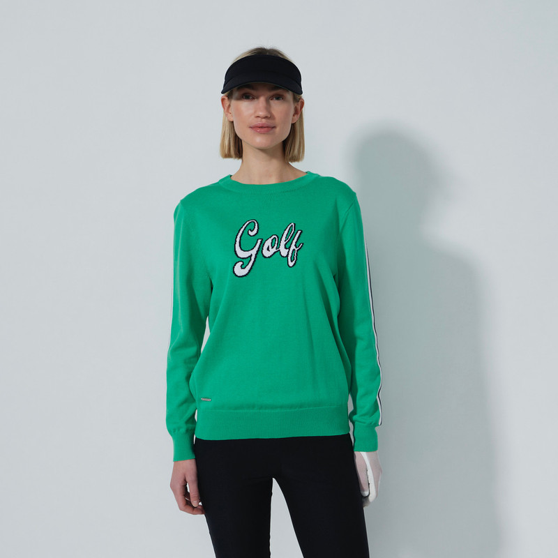 Daily Sports Tour Green Golf Sweater