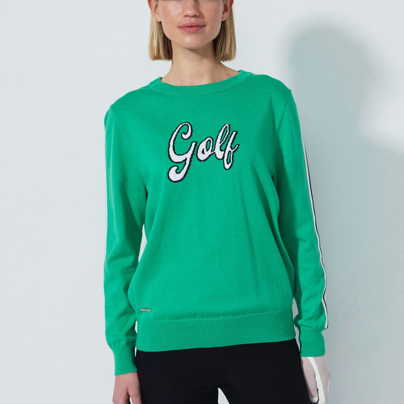Daily Sports Tour Green Golf Sweater