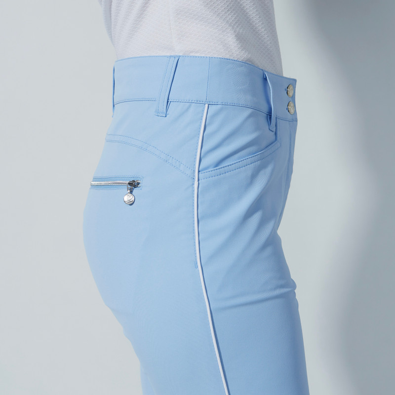 Daily Sports Glam Light Blue Ankle Pant