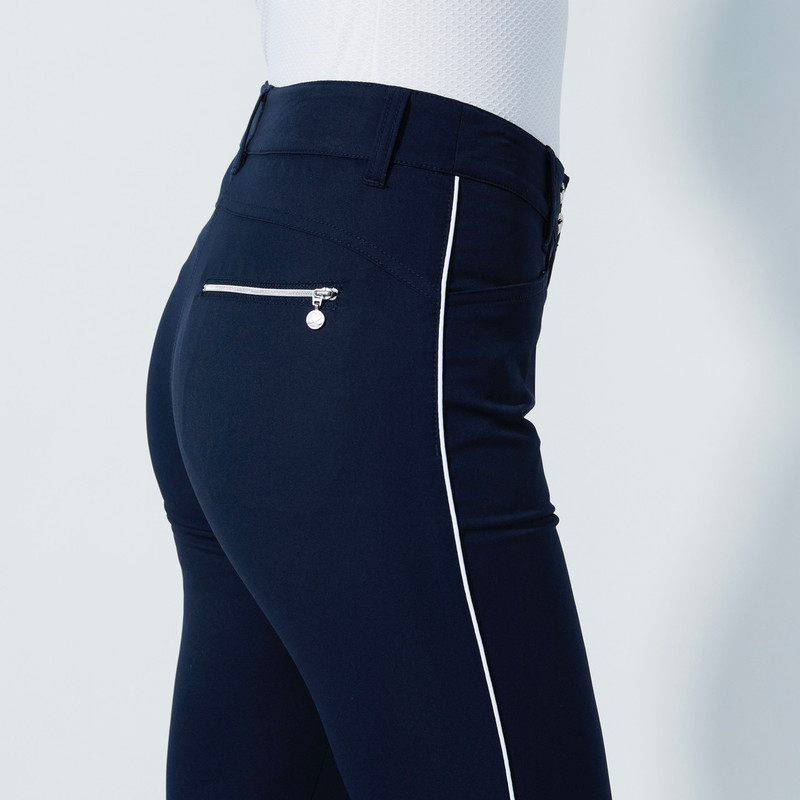 Daily Sports Glam Dark Navy Ankle Pant