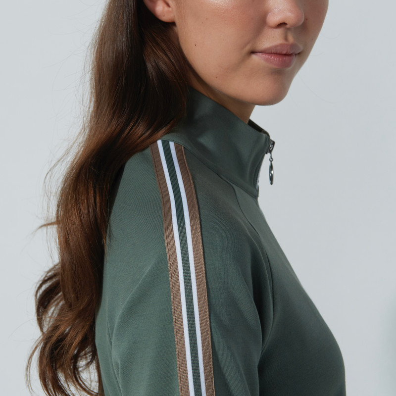 Daily Sports Khaki Stream Line Bomber Jacket