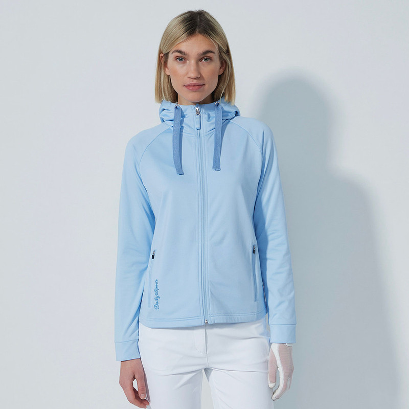Daily Sports Light Blue Define Hooded Jacket