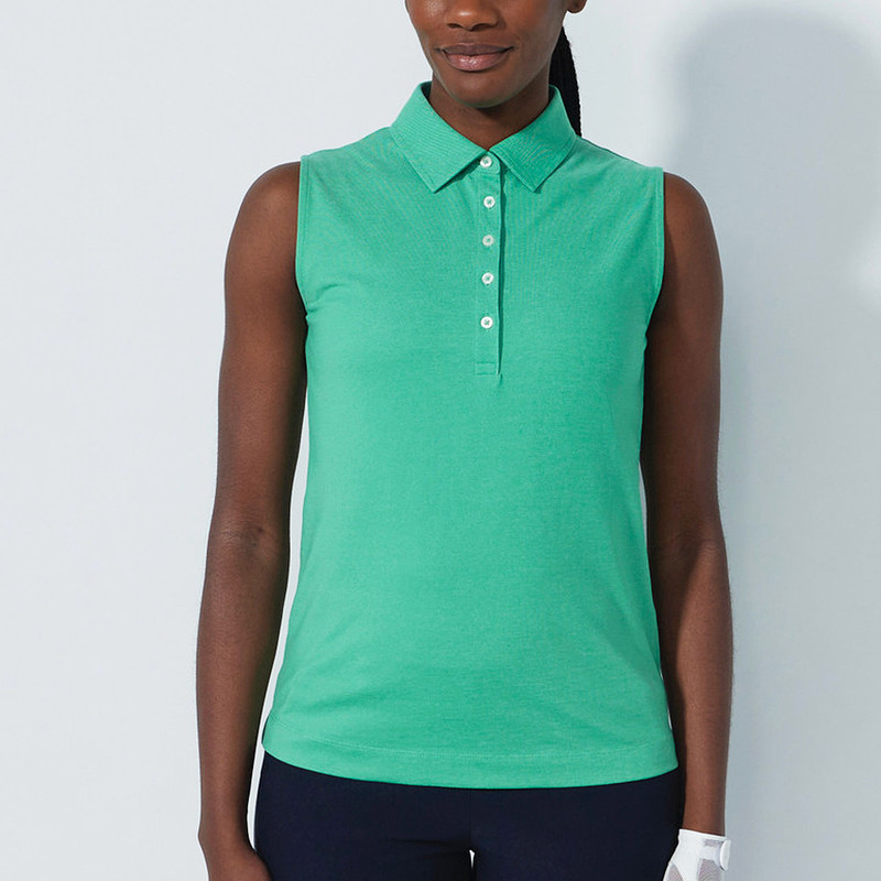 Daily Sports Fairway Green Sleeveless Polo