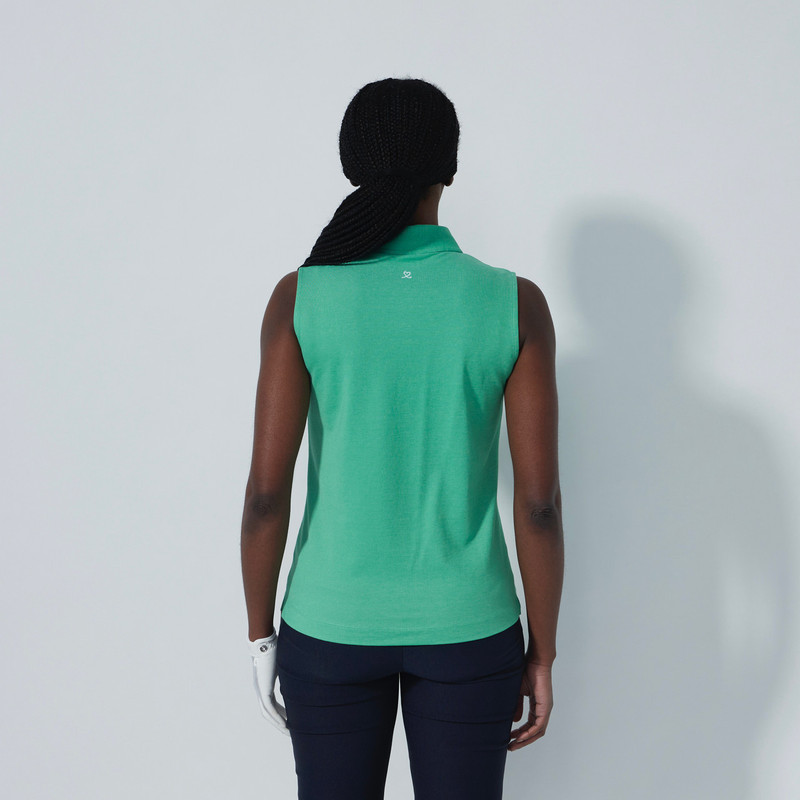 Daily Sports Fairway Green Sleeveless Polo
