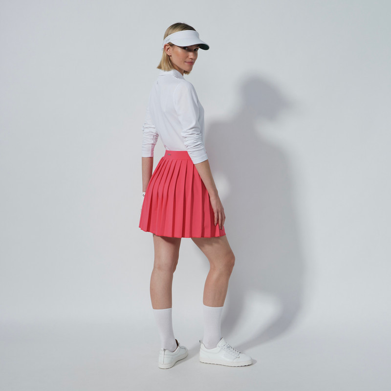 Daily Sports Intense Coral Pleated 15/17" Golf Skort