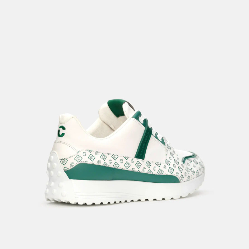 Duca Del Cosma Alesi White/Masters Green Spikeless Shoe