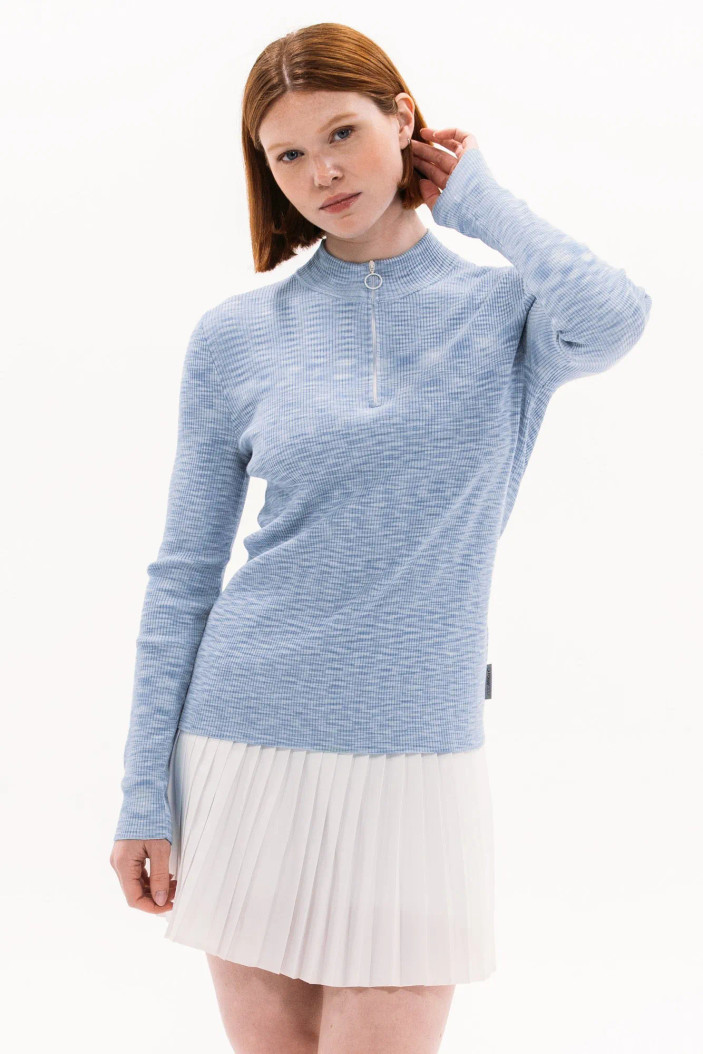 Foray Golf Space Dye Quarter Zip