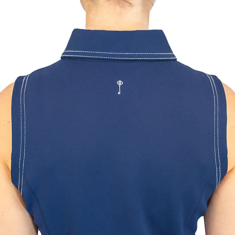 BelynKey Charlotte Navy Sleeveless Dress