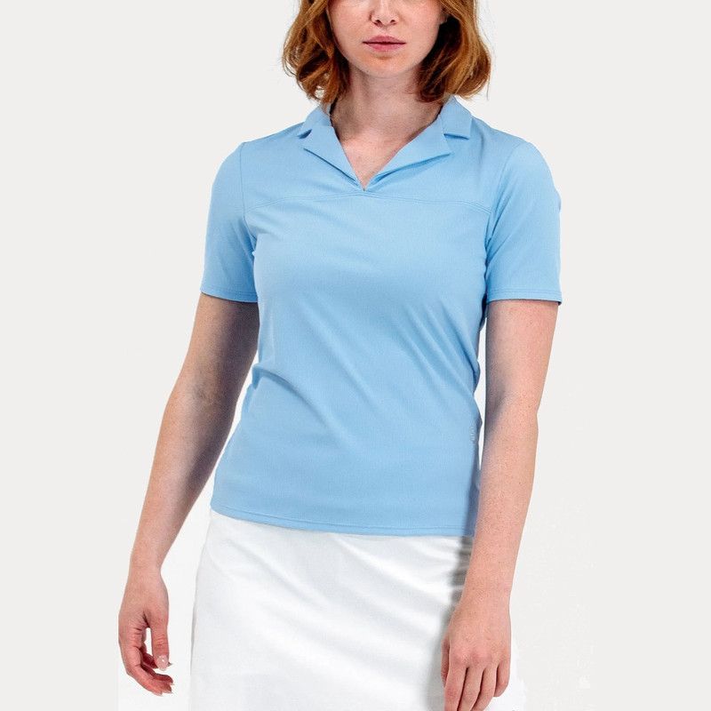 Foray Golf Rib Notch Collar Polo