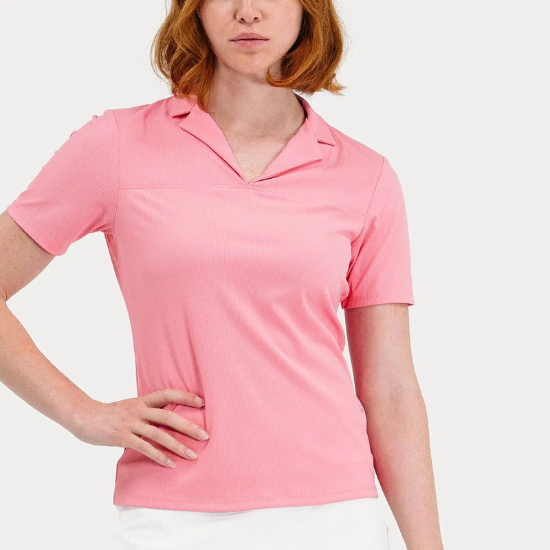 Foray Golf Rib Notch Collar Polo