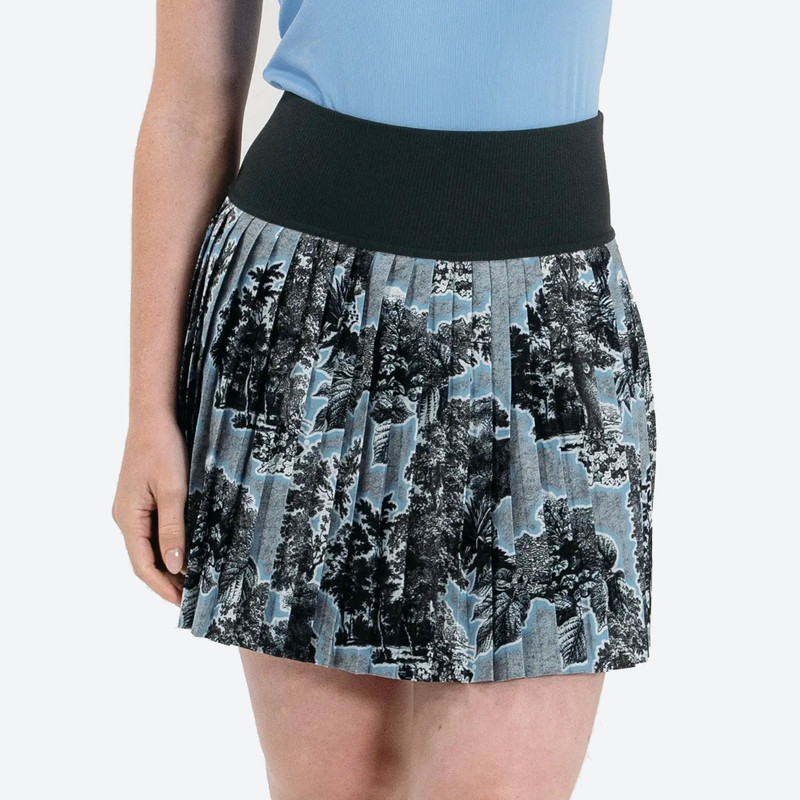 Foray Golf Pleated Print Performance Skort
