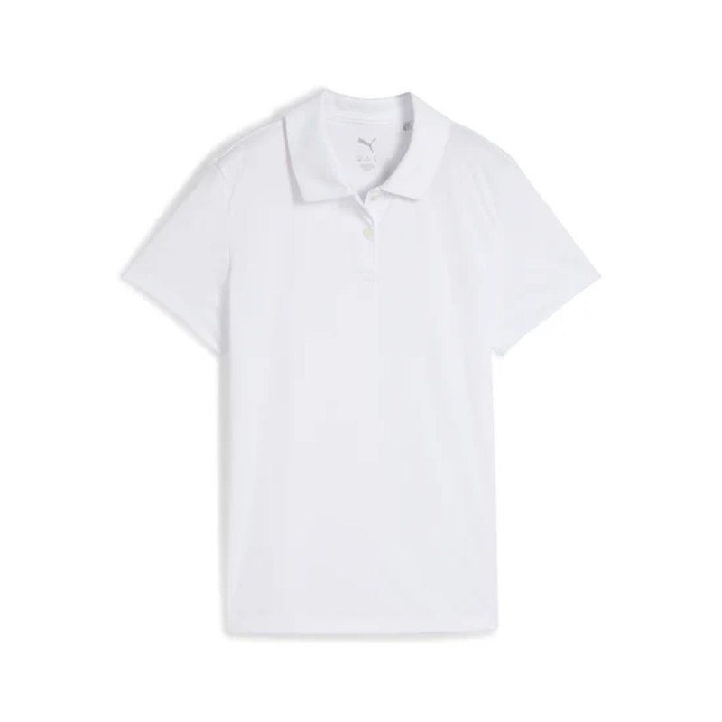 Puma Girls Pure Short Sleeve Golf Polo