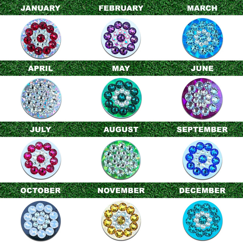 Blingo Birthstone Ballmarker 