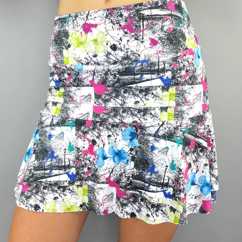 Denise Cronwall City Etch Skort