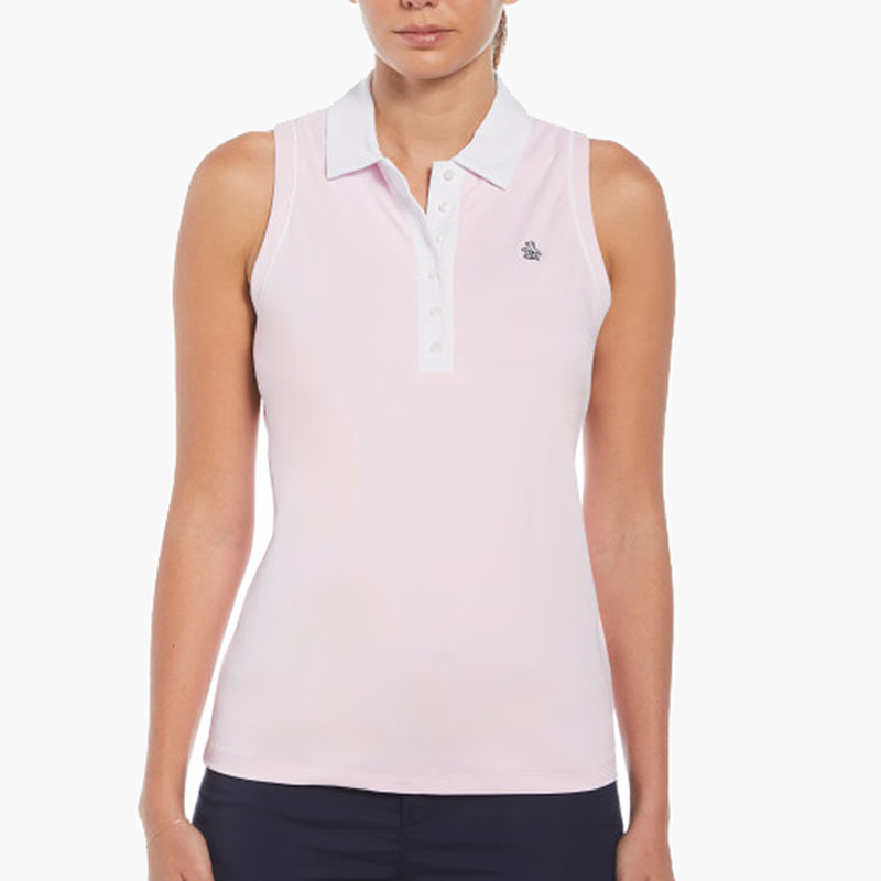 Original Penguin Mesh Sleeveless Polo