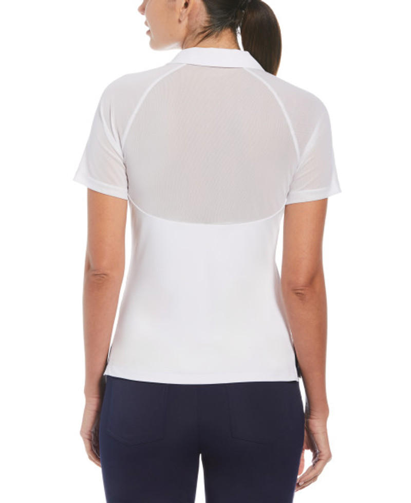 Original Penguin V-Neck Mesh Polo