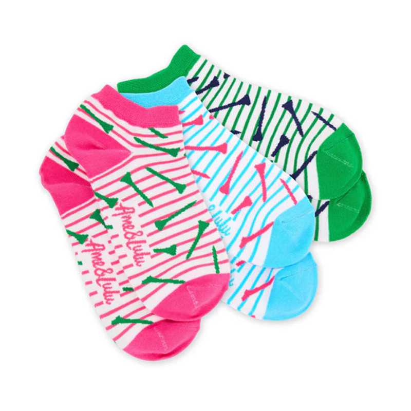 Ame & Lulu Meet Your Match Socks (3 Pack) - Tees
