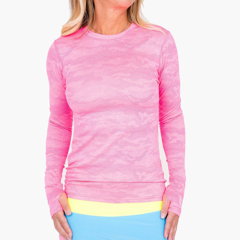 TJ Sport Jordan LS Ghost Camo Crewneck