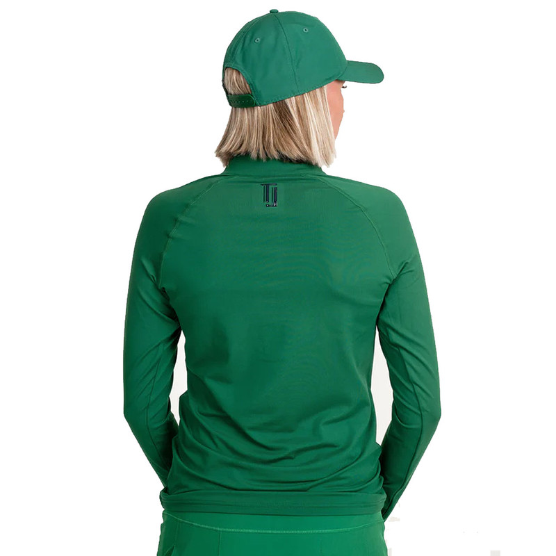 TJ Sport Green/Navy Tour Pullover