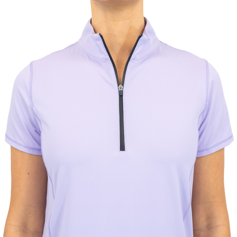 BelynKey Lavender Abbey Short Sleeve Mock