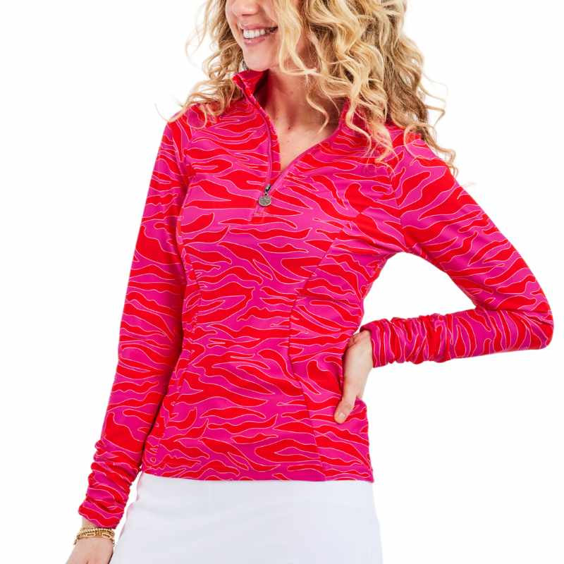 TzuTzu Huntress Sara Ruched Long Sleeve Mock