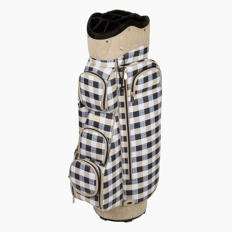 Cutler Valley Plaid Golf Bag