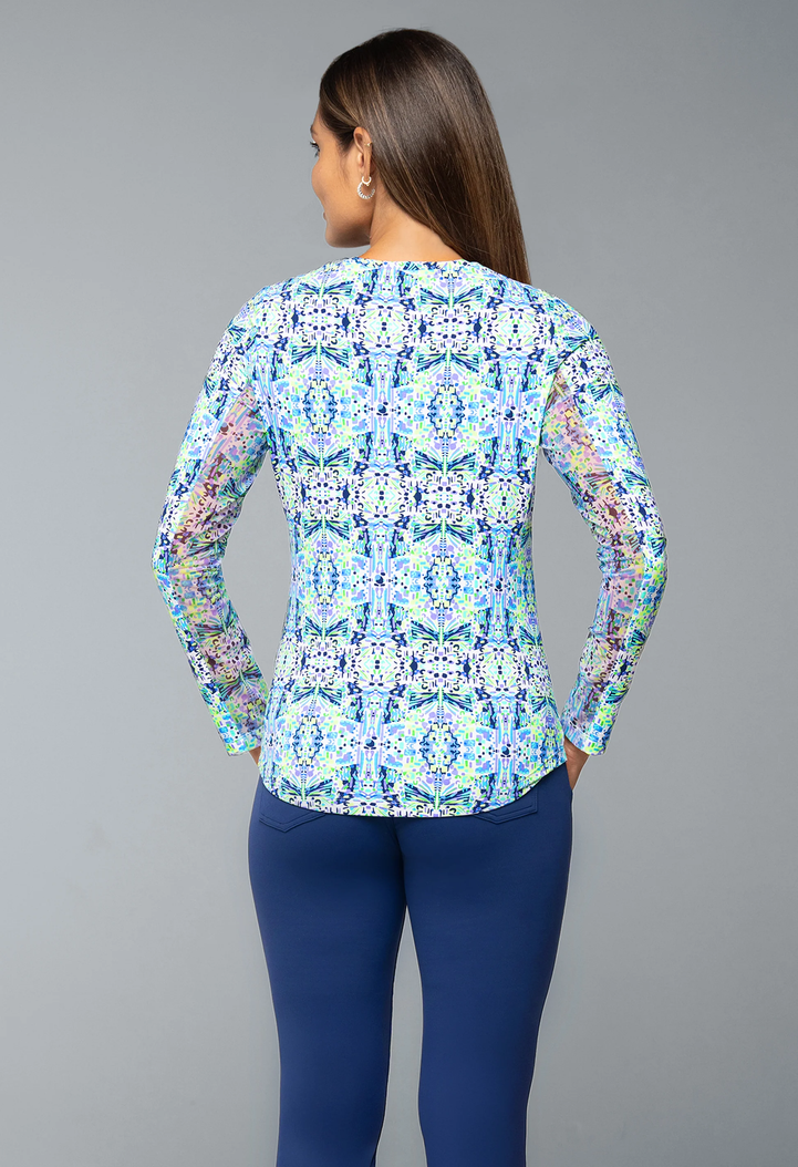 IBKUL Ridley Long Sleeve Crewneck