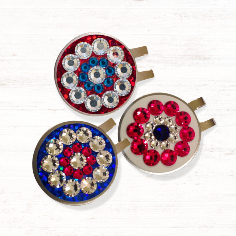 Blingo Team USA Ballmarker Set