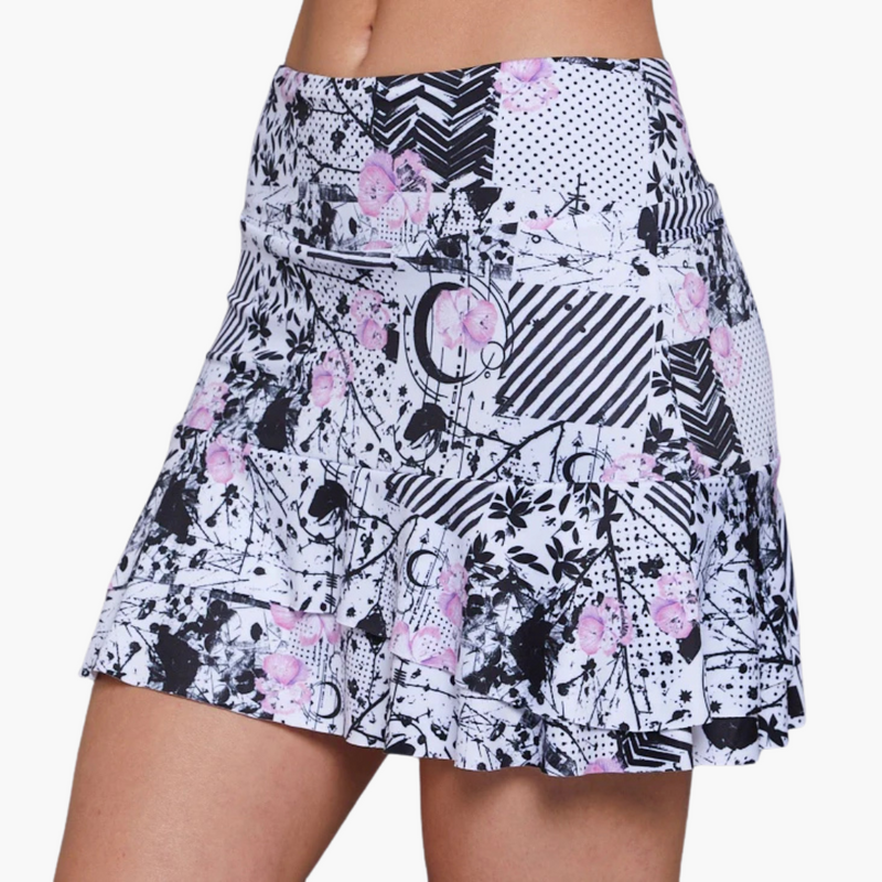 Denise Cronwall Collage Skort